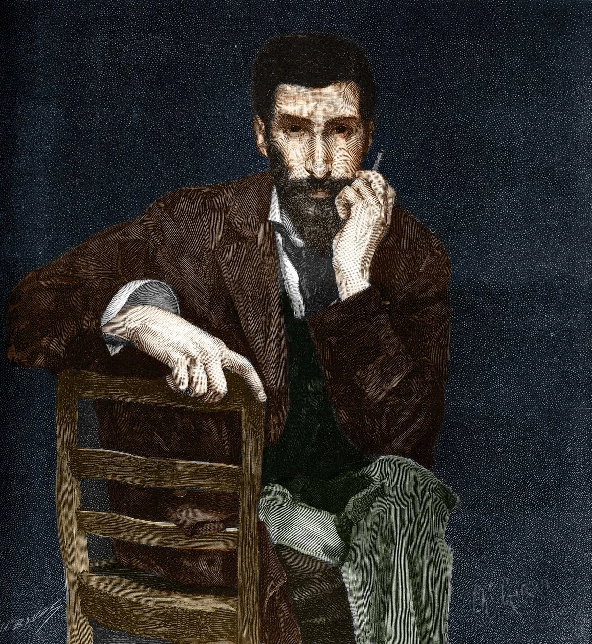 Charles Giron - Ritratto di Pierre Savorgnan di Brazza